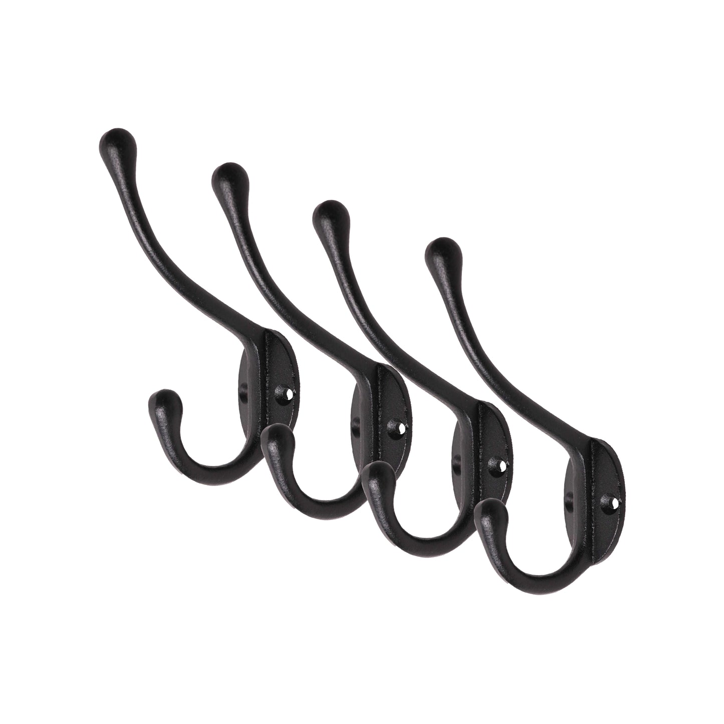 Classic Slender Cast Iron Wall Hooks